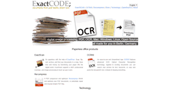 Desktop Screenshot of exactcode.com